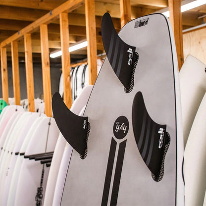 FCS II Julian Wilson PC Aircore Thruster Fins - Black