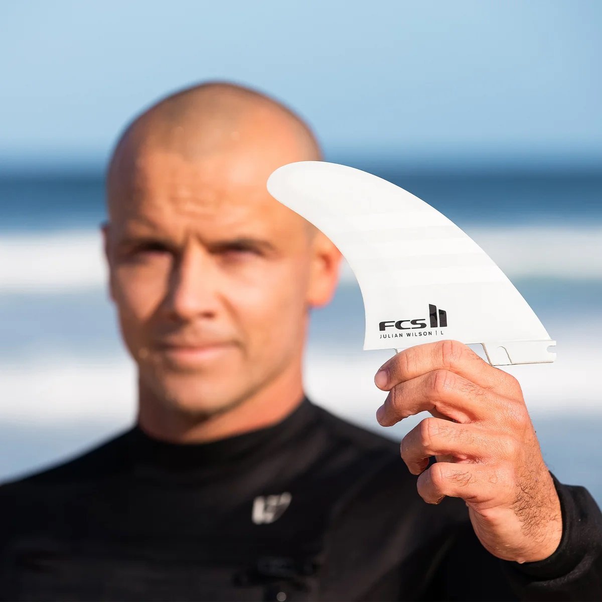 FCS II Julian Wilson PC Thruster Fins - White
