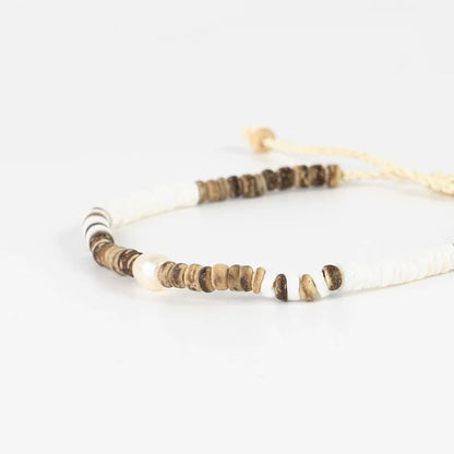 Pineapple Island Kauai Puka Shell Bracelet