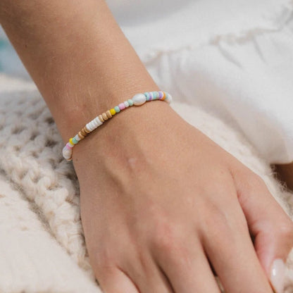 Pineapple Island Mentawai Islands Surfer Pearl Bracelet