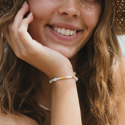 Pineapple Island Mentawai Islands Surfer Pearl Bracelet