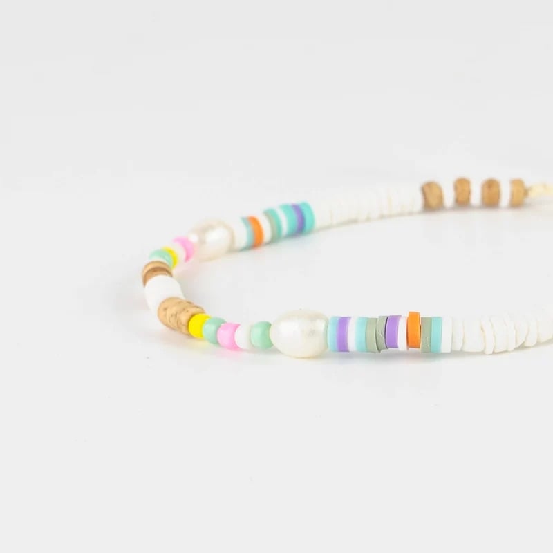 Pineapple Island Mentawai Islands Surfer Pearl Bracelet