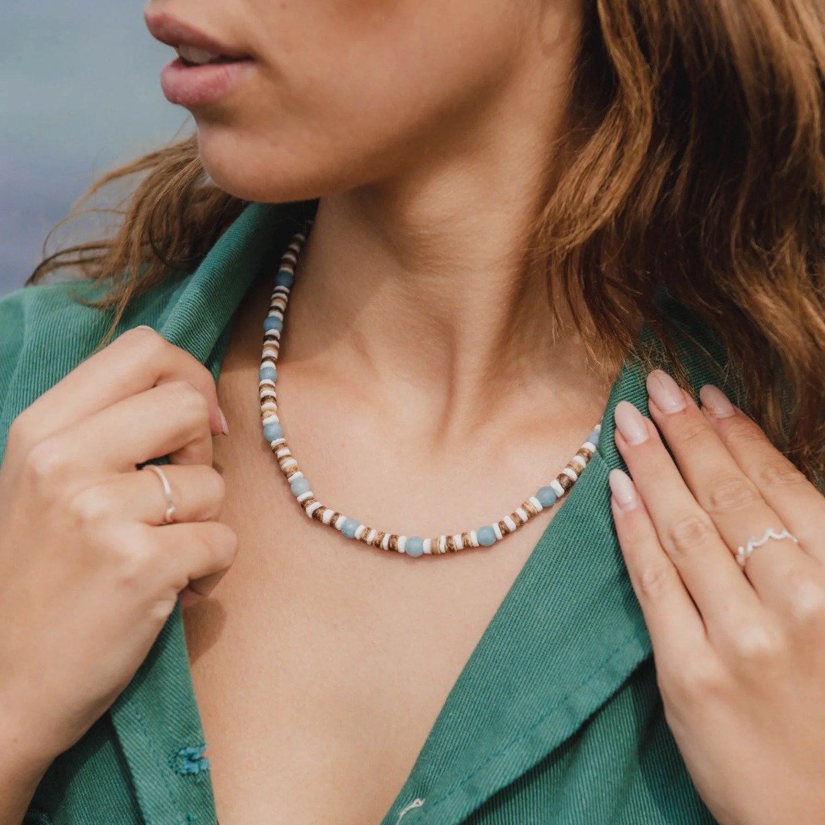Pineapple Island Manta Point Surfer Necklace