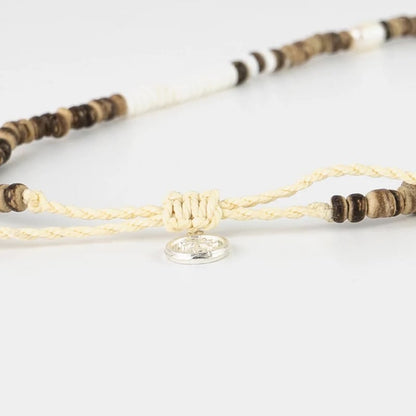 Pineapple Island Kauai Puka Shell & Pearl Necklace