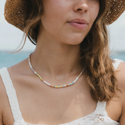 Pineapple Island Mentawai Islands Surfer Pearl Necklace