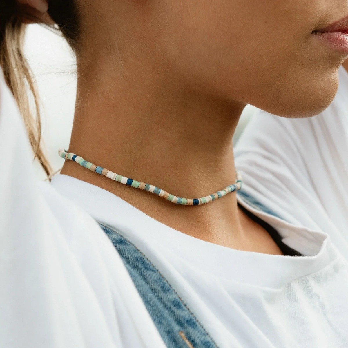 Pineapple Island Mauna Kea Beaded Necklace