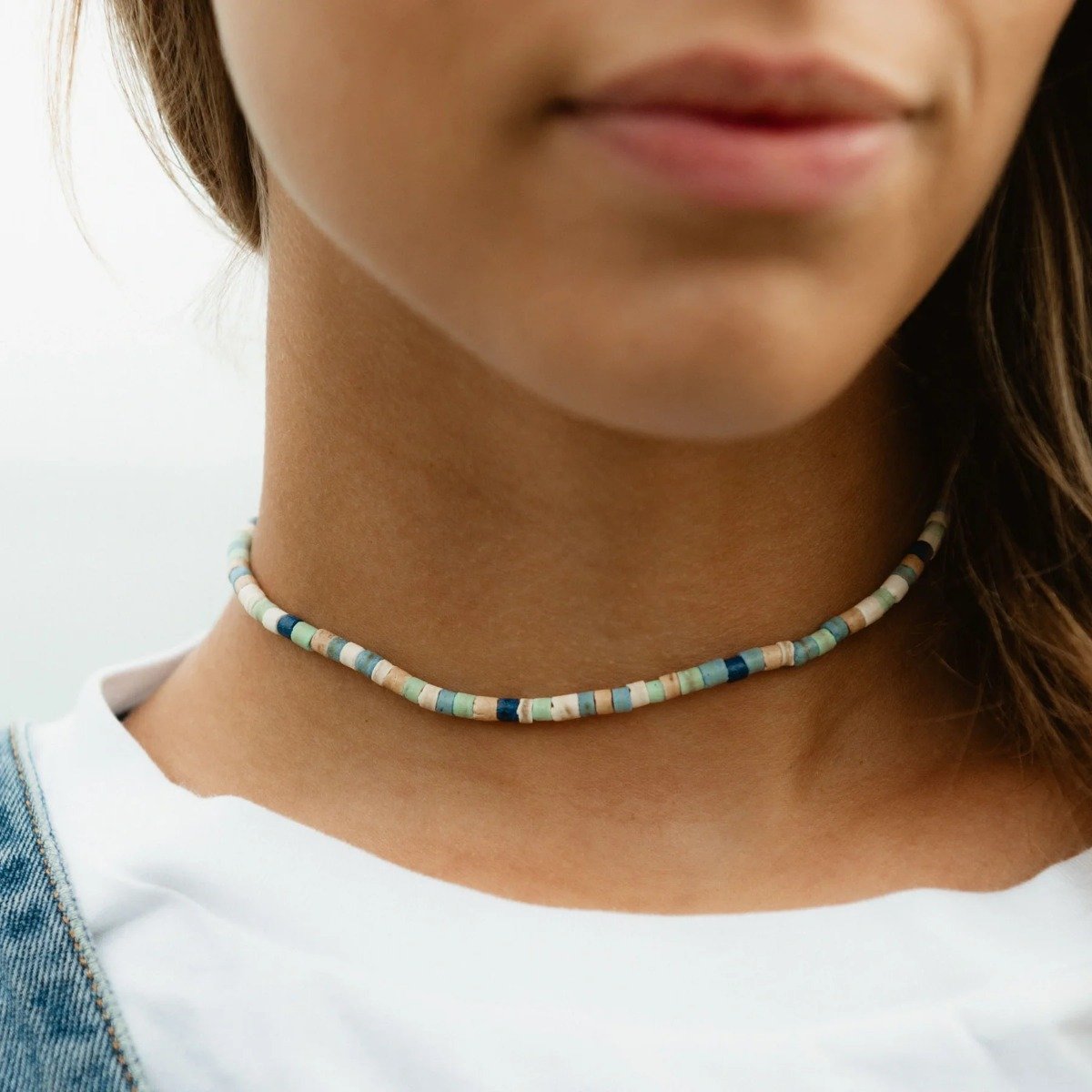 Pineapple Island Mauna Kea Beaded Necklace