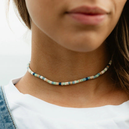 Pineapple Island Mauna Kea Beaded Necklace