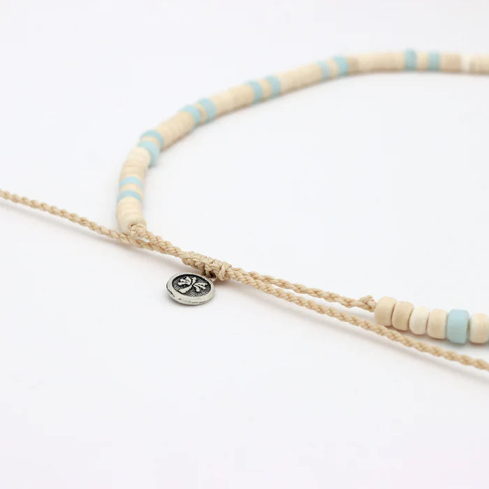 Pineapple Island Adjustable Beaded Choker Necklace