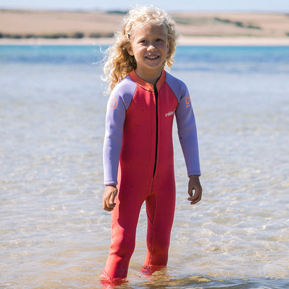 C Skins C-Kid Baby Wetsuit 2025 - Coral/Lilac