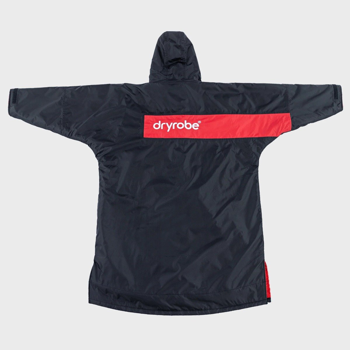Dryrobe Advance Long Sleeve Remix Kids Changing Robe - Black/Red