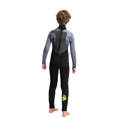 C-Skins Legend 5/4/3mm Junior Back Zip Wetsuit - Black/Tie Dye