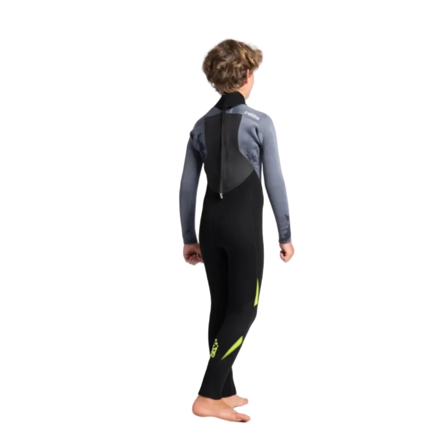 C-Skins Legend 5/4/3mm Junior Back Zip Wetsuit - Black/Tie Dye
