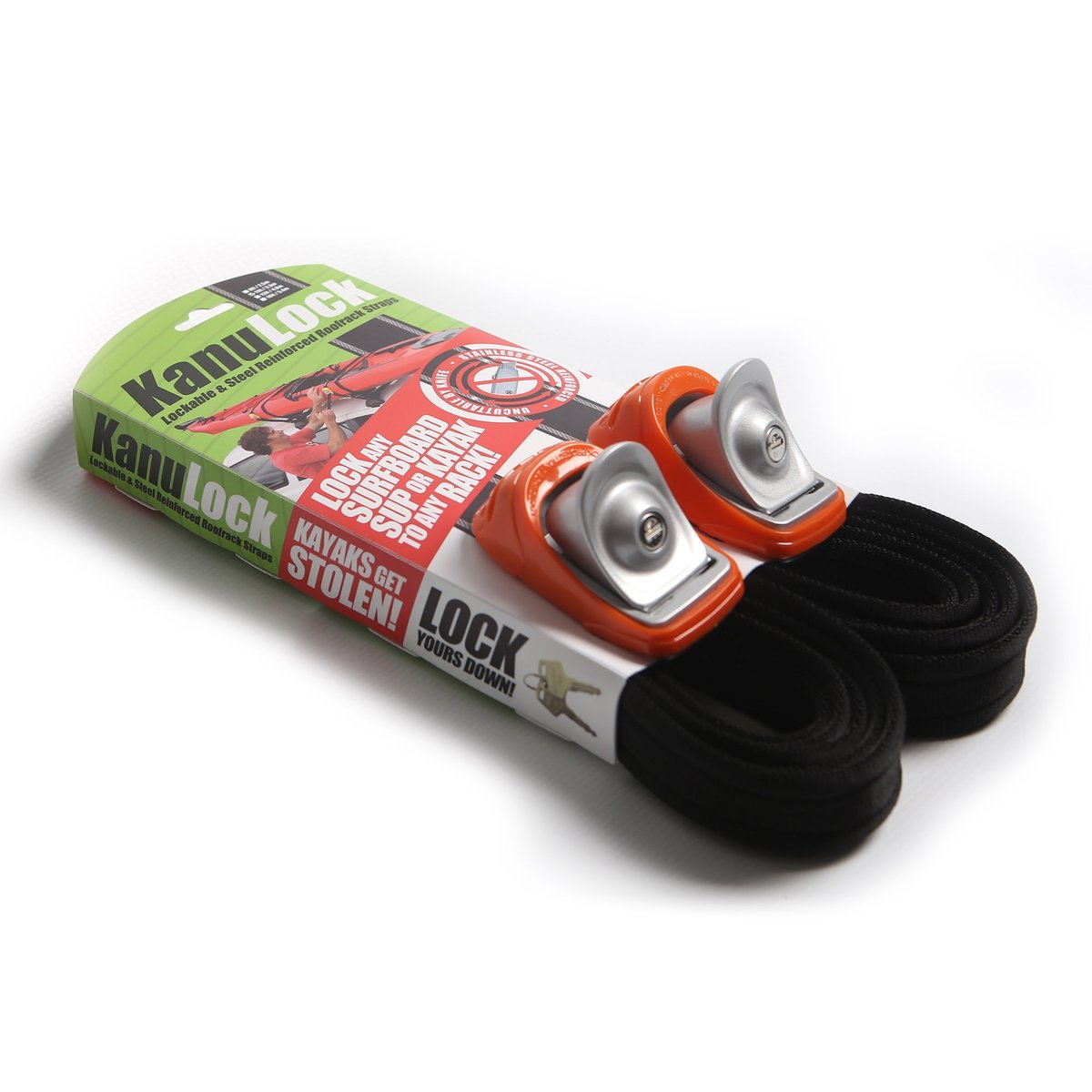 Kanulock 3.3m/11'0 Lockable Tie Downs
