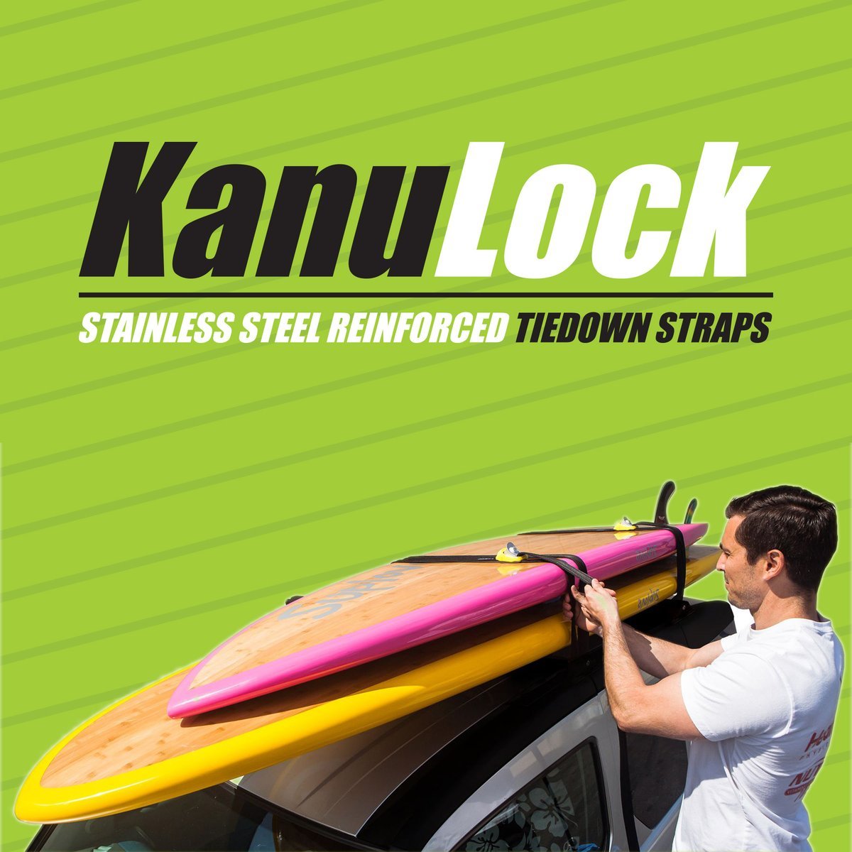 Kanulock 4.0m/13'0 Lockable Tie Downs