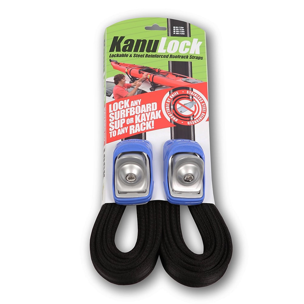 Kanulock 5.4m/18'0 Lockable Tie Downs