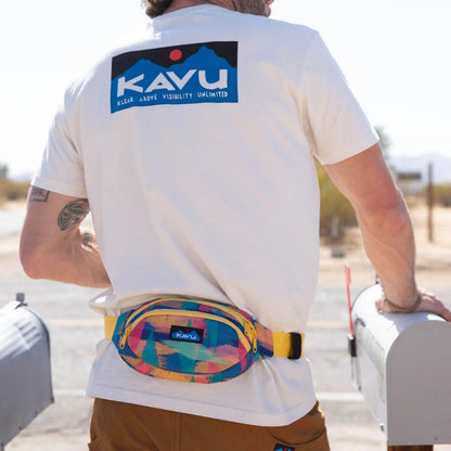 Kavu Klear Above Etch Art Tee - Off White