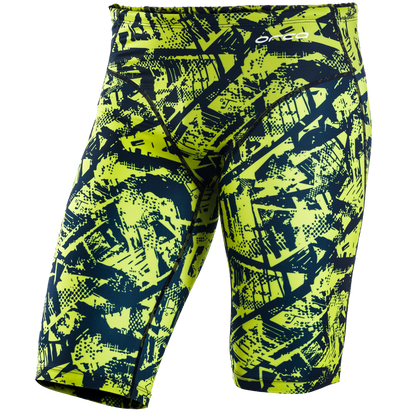 Orca Men's Swimming Jammers 2021 - Lime - Front