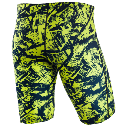 Orca Men's Swimming Jammers 2021 - Lime - Back