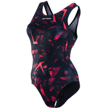 Orca Women's One Piece Swim Costume 2021 - Black/Pink - Front