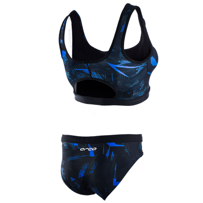 Orca Women's Bikini Swim Costume 2021 - Blue - Back