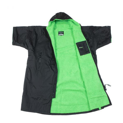 Dryrobe Advance Short Sleeve - Black / Green