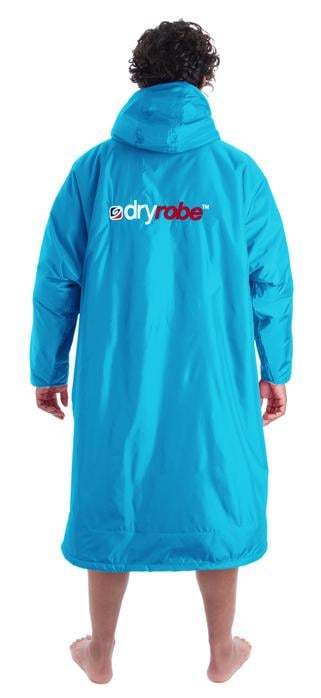 Dryrobe Advance Long Sleeve - Sky Blue / Grey