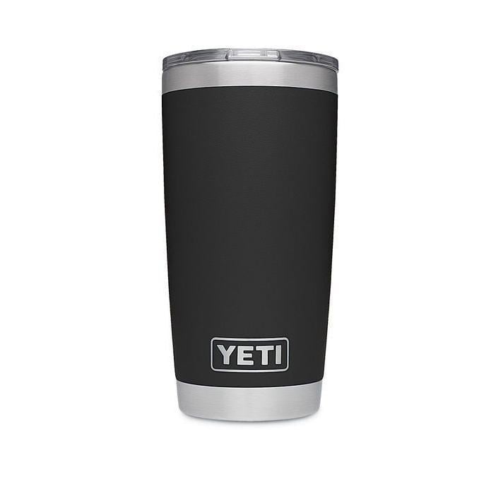yeti rambler 20oz tumbler black