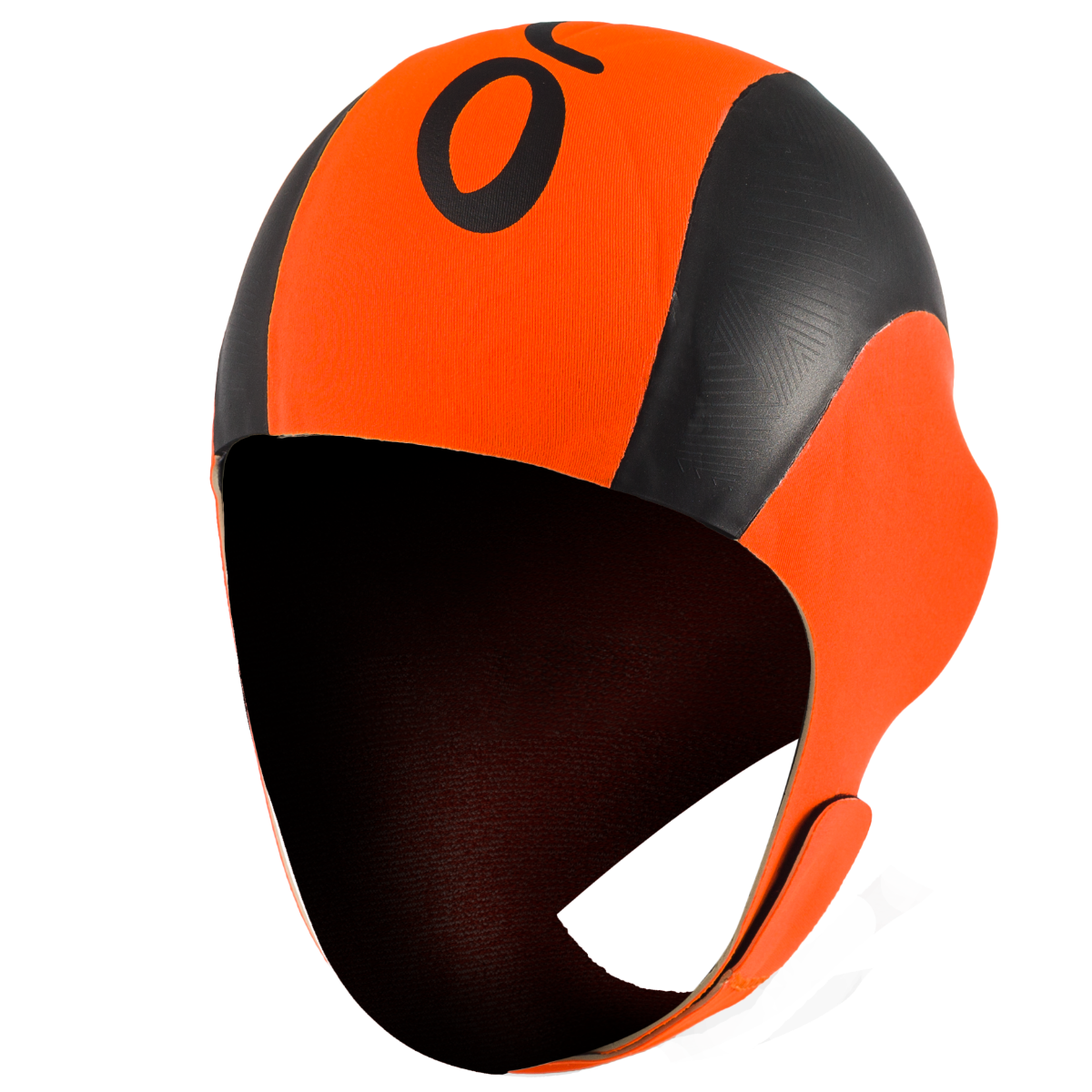 Orca Neo Swim Cap 2021 - Black/Orange