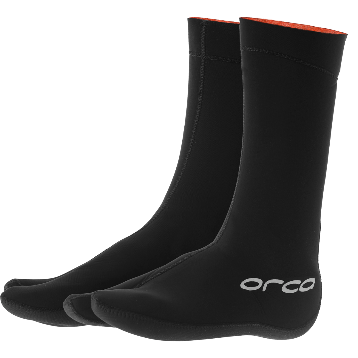 Orca Hyrdo Neoprene Thermal Booties 2021 - Black Close up Front