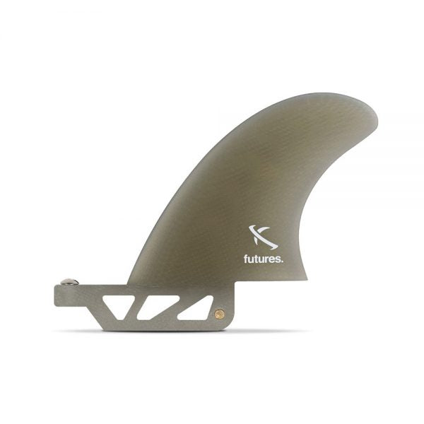 Futures Lost 3.625" Twin Trailer Fin - Grey