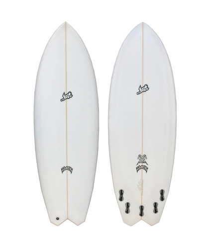 Lost Hydra 5'6" Surfboard - White