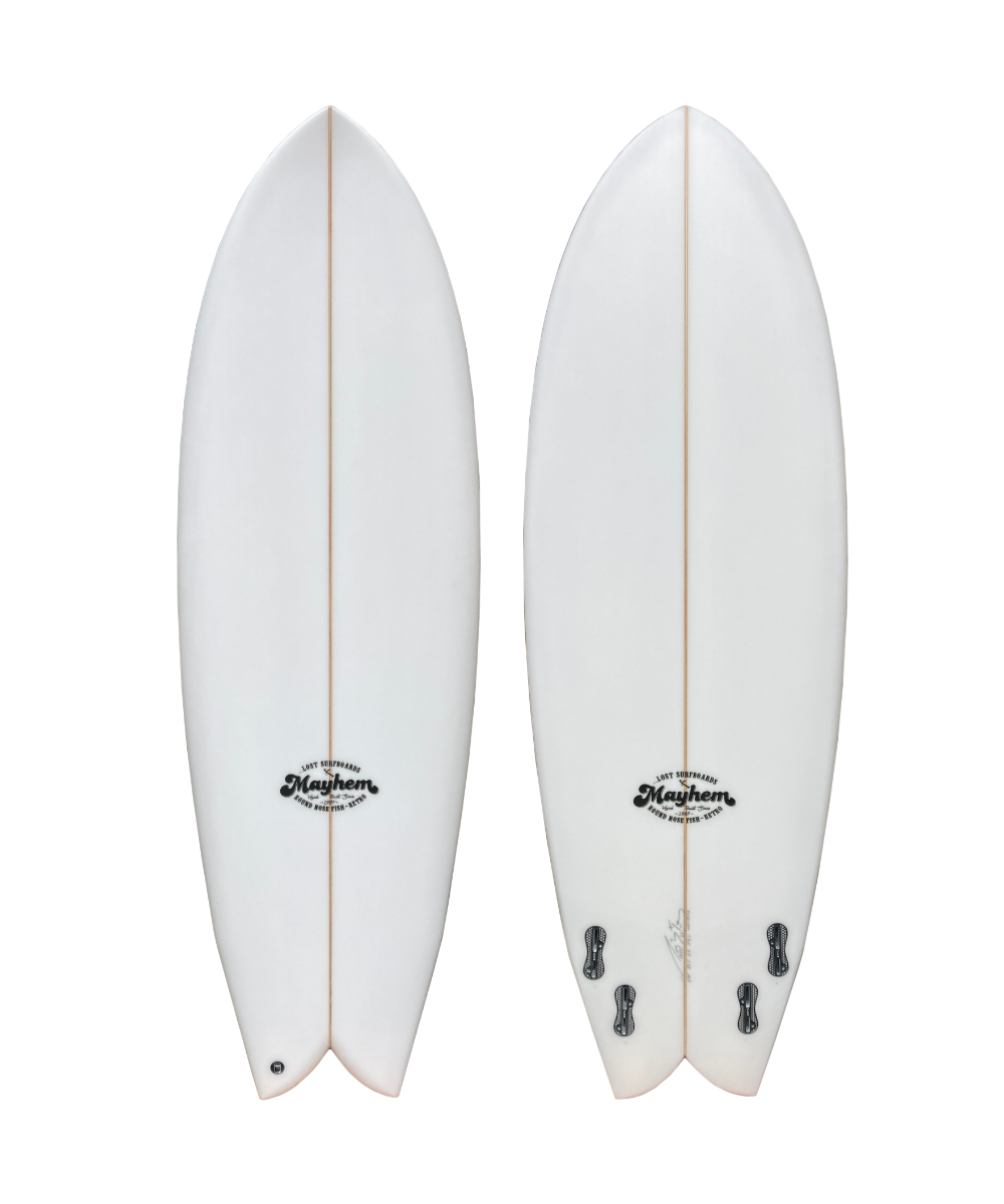 Lost RNF Retro 5'6" Surfboard - White