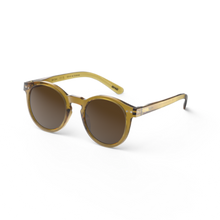 Izipizi #M SUN Unisex Sunglasses in Golden Green