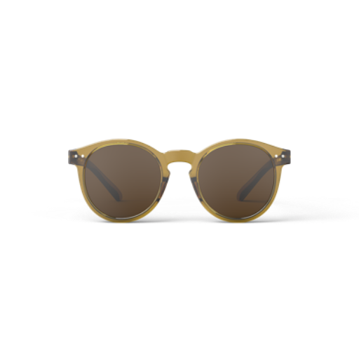 Izipizi #M SUN Unisex Sunglasses in Golden Green