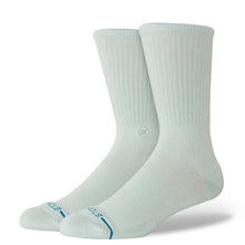 Stance Icon Crew Socks in Pale Blue