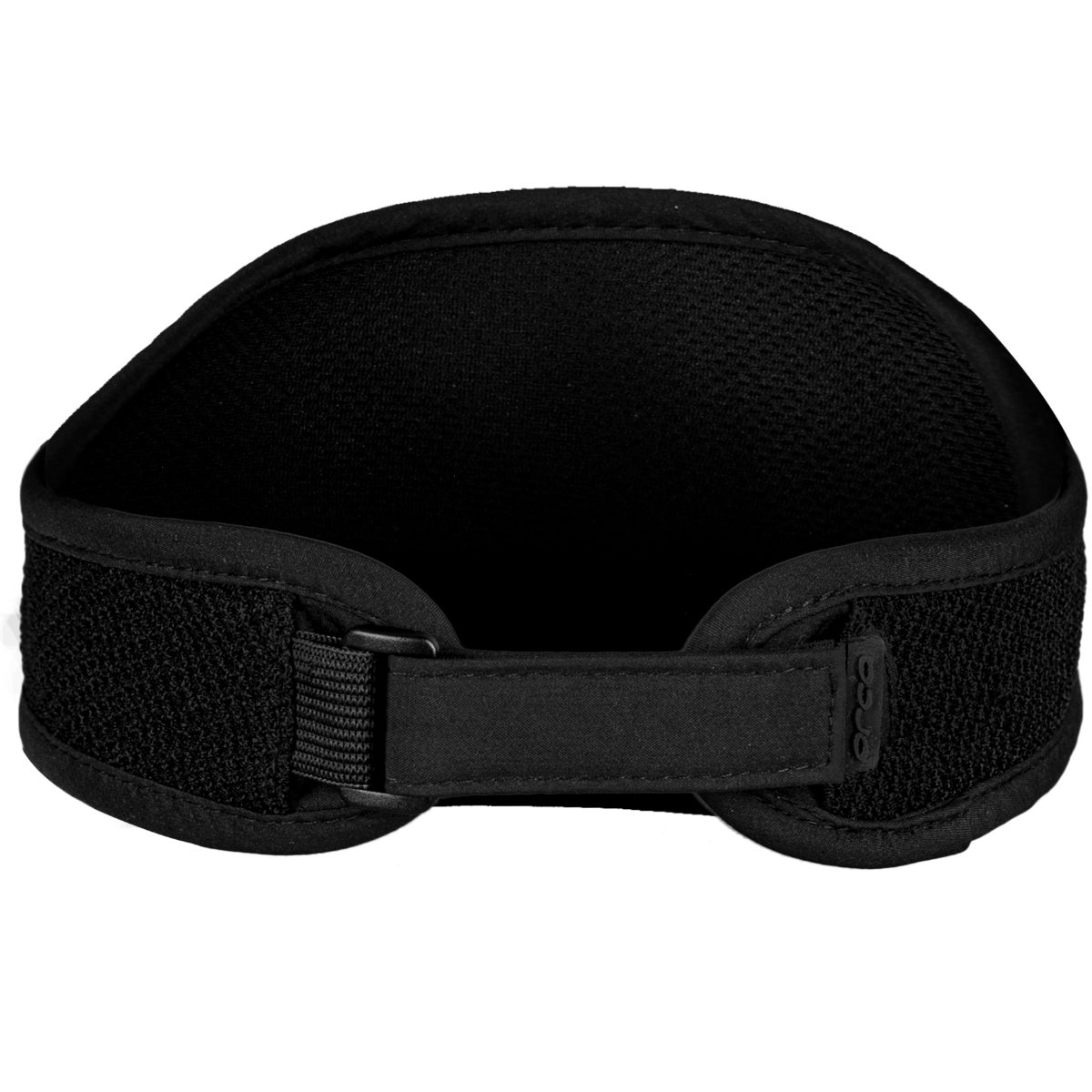 Orca Unisex Visor - Black - Back