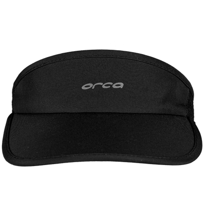 Orca Unisex Visor - Black - Front