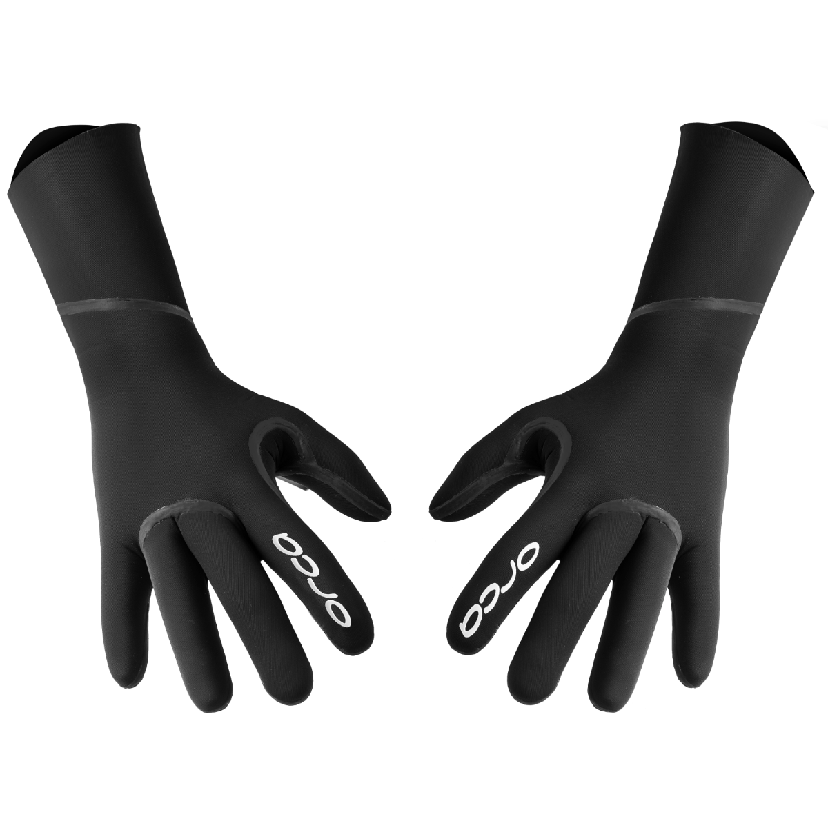 Orca Openwater 2mm Mens Wetsuit Gloves - Black - Full View