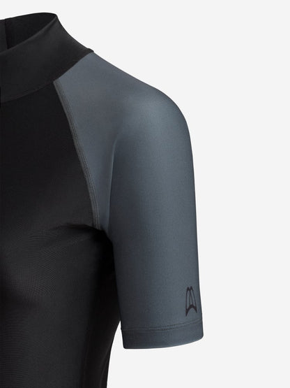 Orca Women's Bossa Rash Vest/Surf T-Shirt - Black