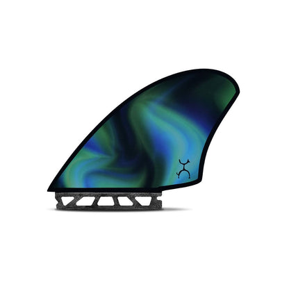 Futures Machado Honeycomb Keel Fins in Black
