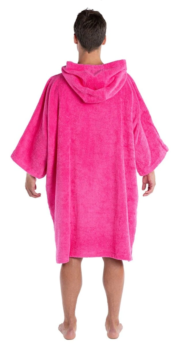 Dryrobe Organic Cotton S/S Towel Robe - Pink