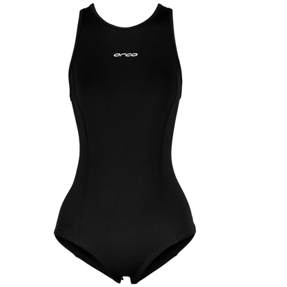 Orca Neoprene Womens 1 Piece Swim Suit - Black - Front