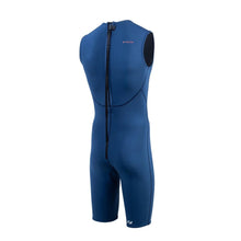 ZONE3 Men's Yulex Back Zip Sleeveless Kneeskin Wetsuit - Navy