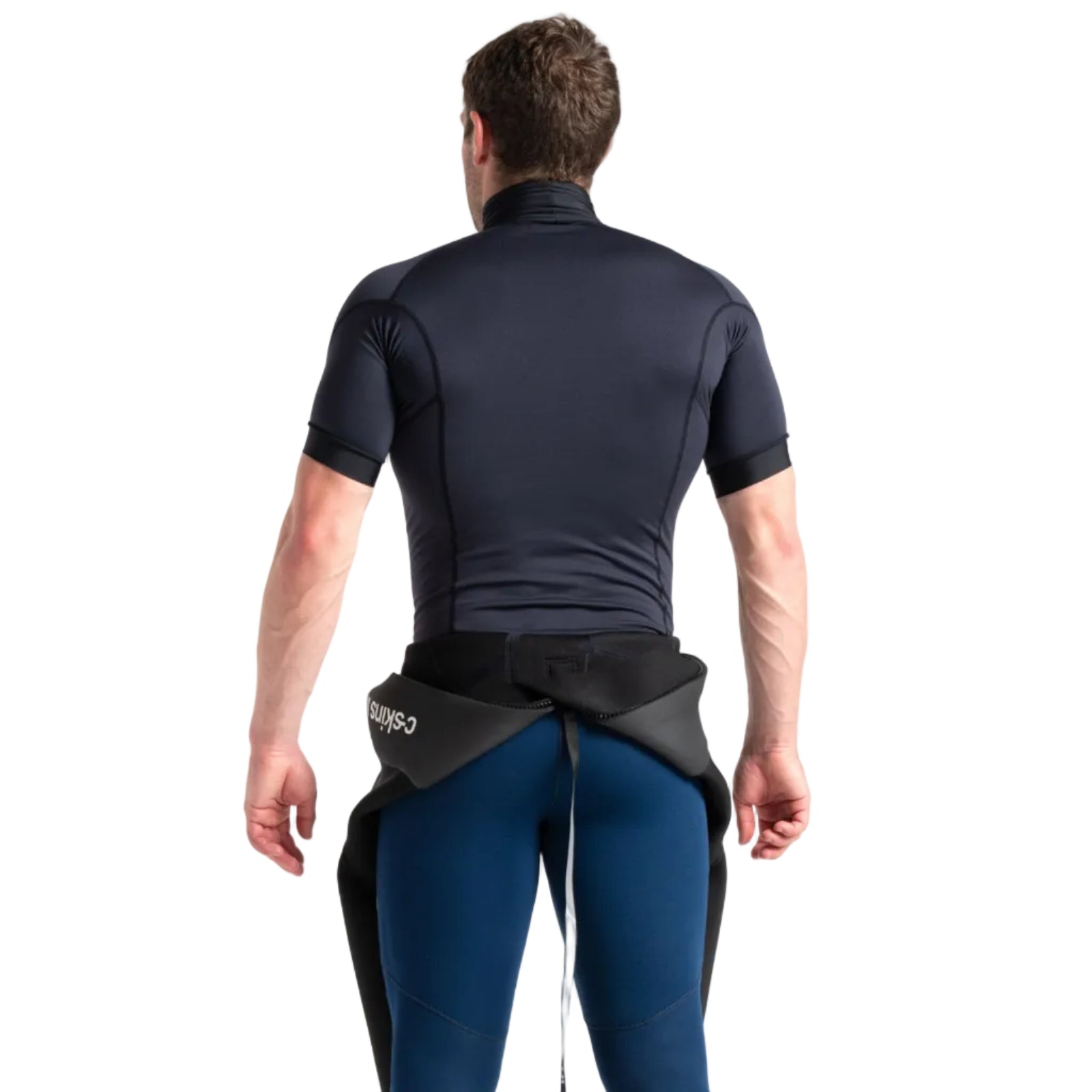 C-Skins HDI Men's Short Sleeve Thermal Rash Vest - Black