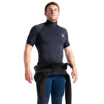 C-Skins HDI Men's Short Sleeve Thermal Rash Vest - Black