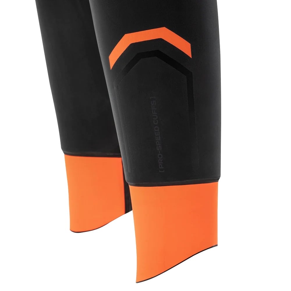 ZONE3 Men's Aspire Thermal Swim Wetsuit - Black/Orange