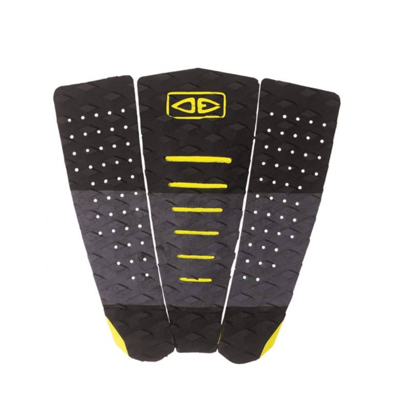 Ocean & Earth Kids Surfboard Tail Pad - Black/Lime - Full View