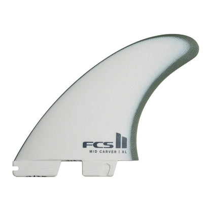 FCS II Mid Carver PG X-Large 2+1 Fins - Natural/Alpine
