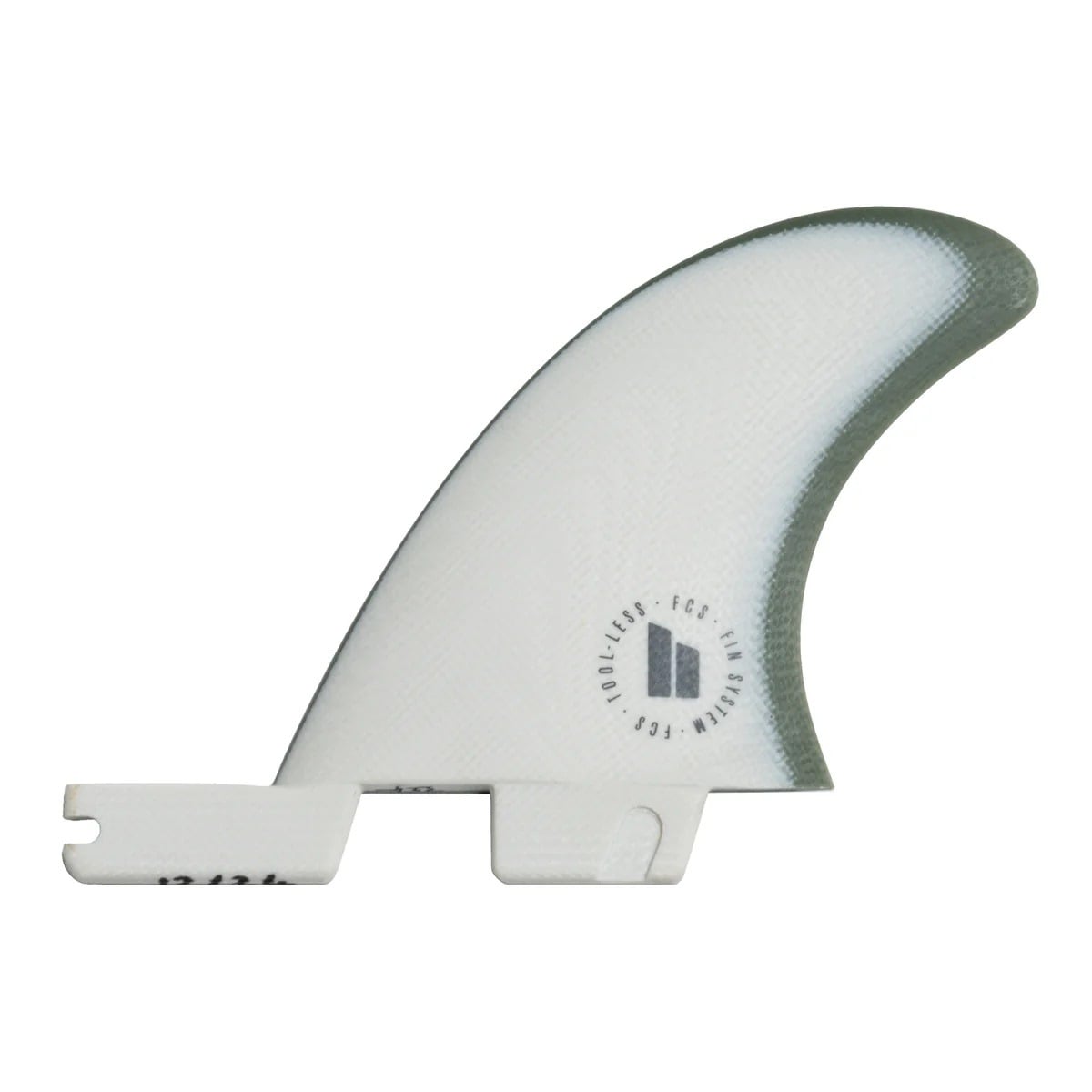 FCS II Mid Side Byte Performance Glass 3.6" Fin Set in Natural/Alpine